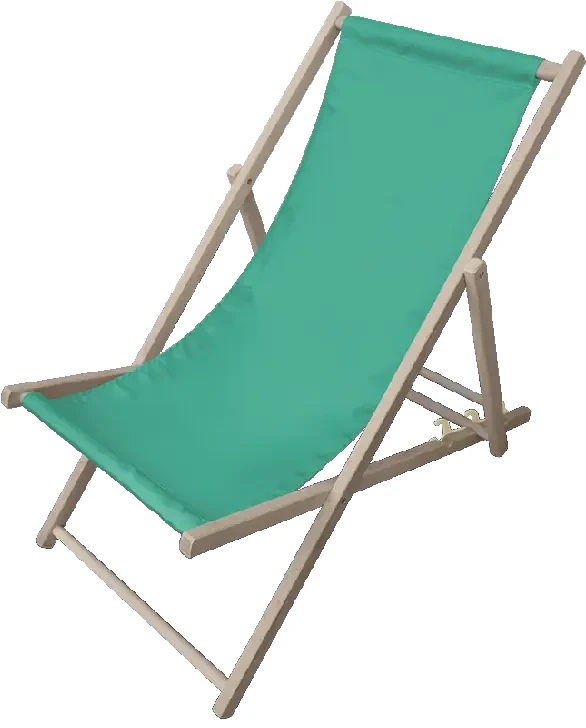 Transat Standard en bois, vue trois-quarts avant
